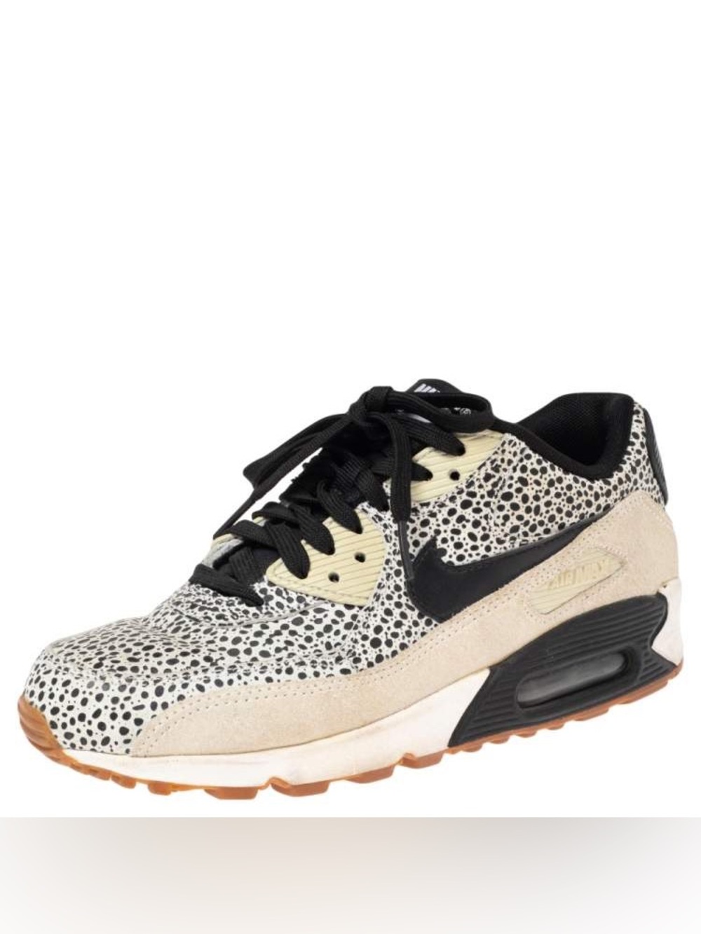 Nike Air Max 90 Safari Black White Cheetah Print Sneakers Women’s 8.5